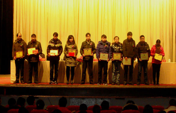 人生就是博2010年度优异员工