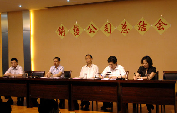 人生就是博召开销售公司上半年度总结会
