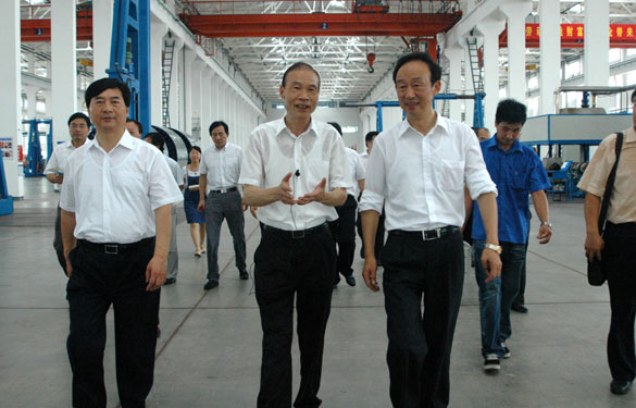 常州市委书记范燕青一行来人生就是博调研