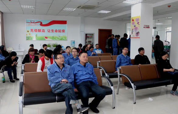 弘扬真善美，人生就是博电缆员工起劲加入无偿献血