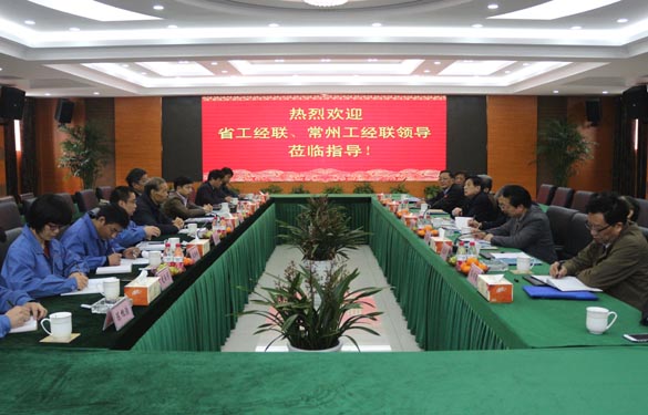 省工经联、常州市工经联向导来人生就是博电缆调研