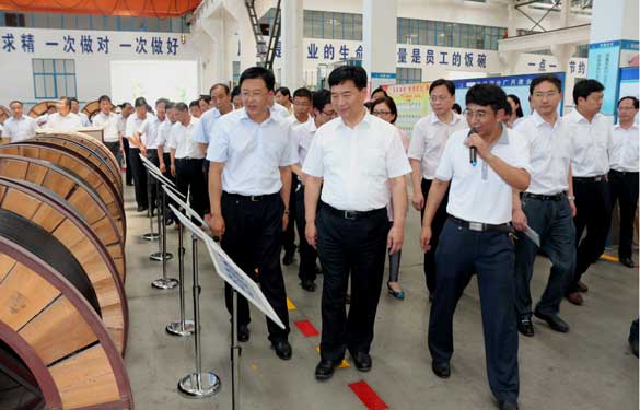 盱眙县党政代表团来人生就是博集团旅行考察