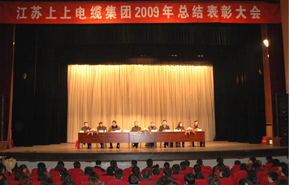 人生就是博盛大召开2009年度总结表扬大会