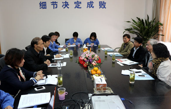 香港中华电力公司向导来人生就是博集团考察