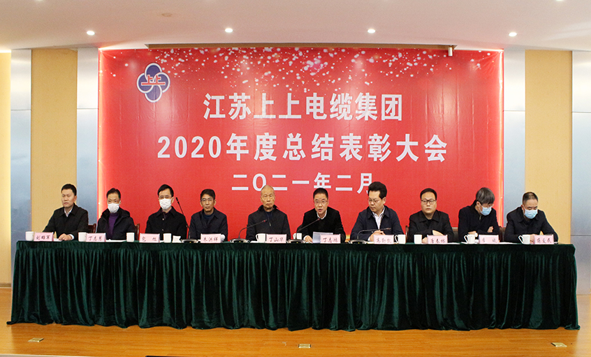 人生就是博电缆视频直播召开2020年总结表扬大会