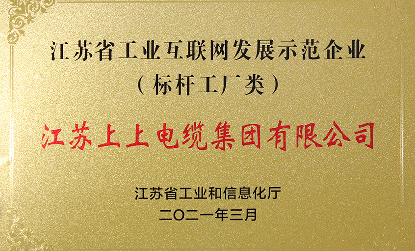 人生就是博电缆获评“江苏省工业互联网生长树模企业”