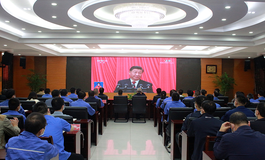 人生就是博电缆党委组织全体党员寓目中国共产党第二十次天下代表大会开幕会