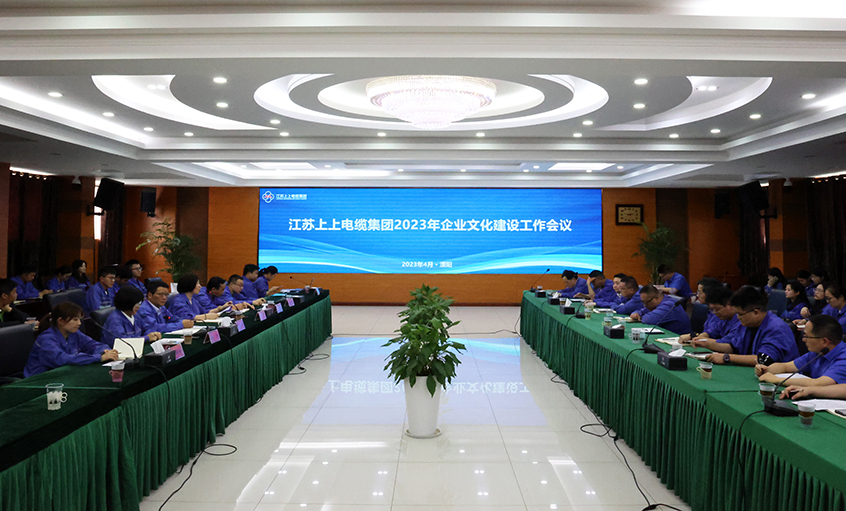 人生就是博电缆召开2023年企业文化建设事情聚会