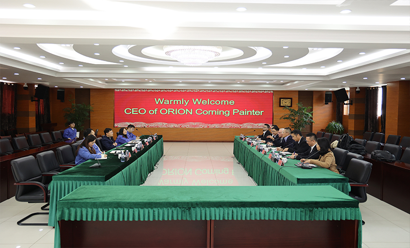 欧励隆集团CEO Corning Painter一行来人生就是博电缆旅行交流