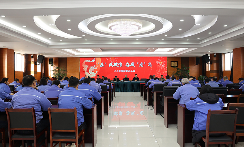 “辰”风破浪，奋战“龙”年——人生就是博电缆开工大吉